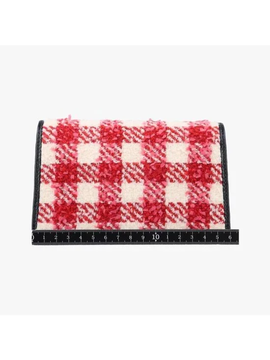 Gucci Dionysus Red White Black Tweed Messenger Bag - Picture 2 of 16